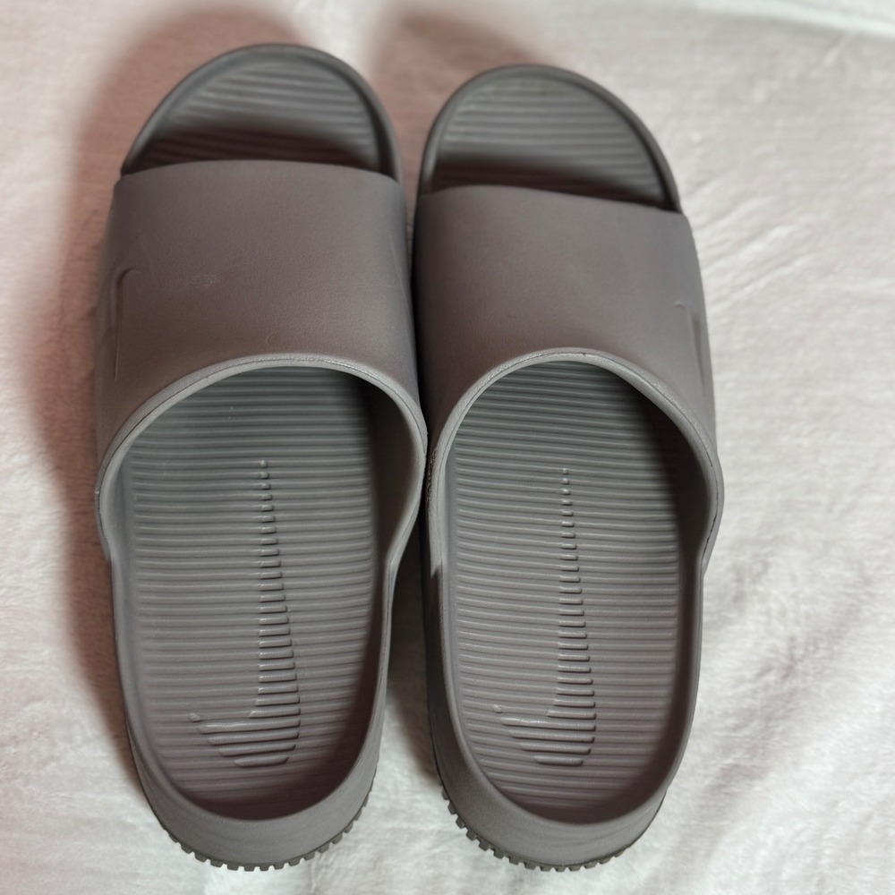 Nike Calm Slide On Comfort Sandals - M13/W14 Photon Grey Foam